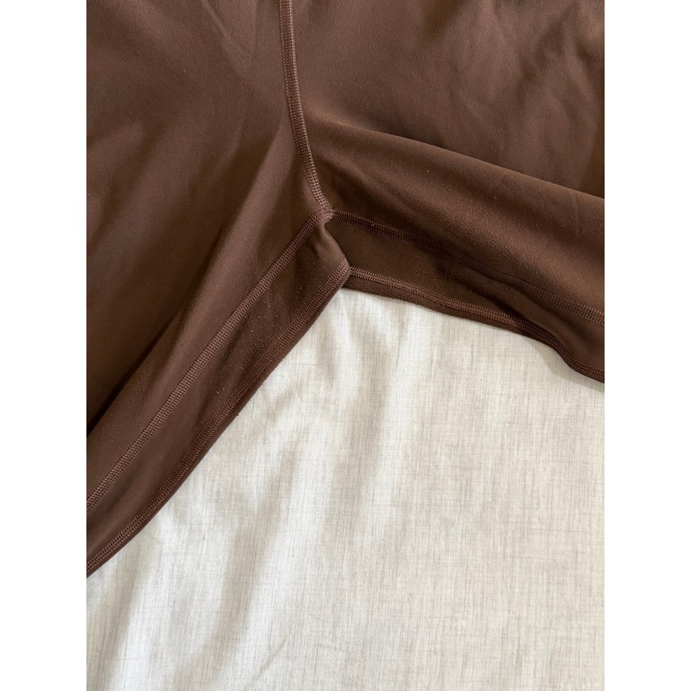Lululemon Align High-Rise Pant Women Size 12 Java Brown Nulu 25" Leggings - Picture 4 of 8